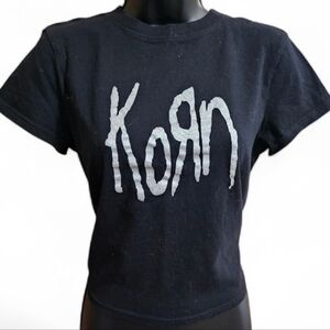Korn Graphic Black/White T-Shirt